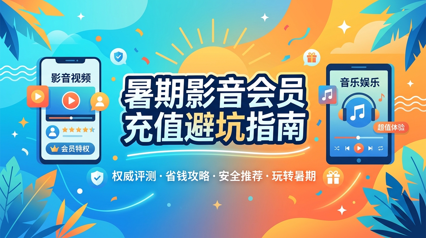 2026年暑期档影音会员充值避坑指南：爱奇艺、腾讯视频、网易云一手货源对接全解析